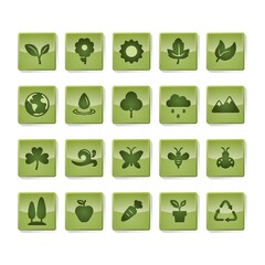 environmental themed icons