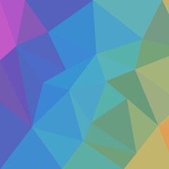 Fototapeta premium Elegant business banner concept with low poly structure