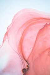 Fototapeta premium The picture is painted in alcohol ink. Abstract painting, can be used as a trendy background for wallpapers, posters, cards, invitations, websites.