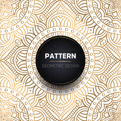 luxury ornamental mandala design background