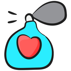 
Bottle of beauty product, scent or fragrance bottle
