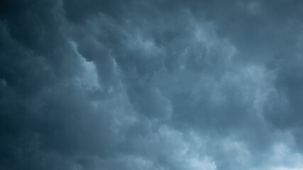 Dark and Dramatic Storm Clouds Area Background