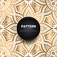 luxury ornamental mandala design background