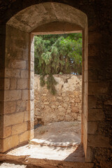doorway to the old castle