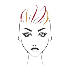 woman hairstyle