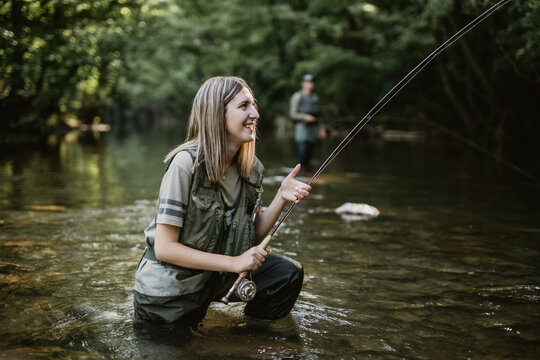 Fly Fishing Woman Images – Browse 8,317 Stock Photos, Vectors, and