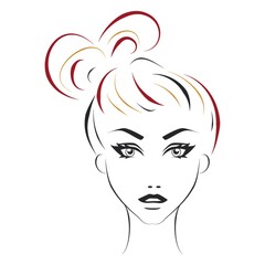 woman hairstyle