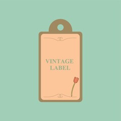 vintage label