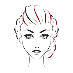 woman hairstyle