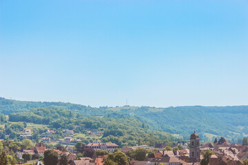 Obraz premium panoramic view of the city