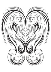 decorative tattoo design