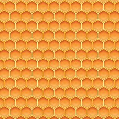 seamless honeycomb background