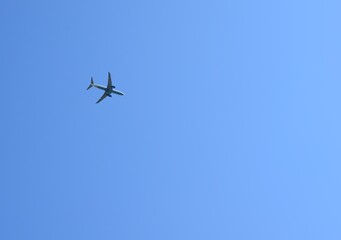 airplane in flight