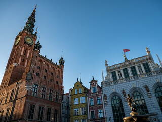 Naklejka premium City from gdansk in poland