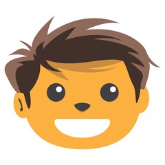 Fototapeta premium boy laughing