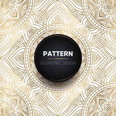 luxury ornamental mandala design background