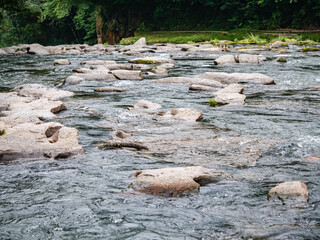 宮崎県 都城市 関之尾の甌穴群