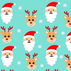 christmas pattern decor paper vector illustration