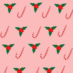 christmas pattern decor paper vector illustration