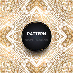 luxury ornamental mandala design background