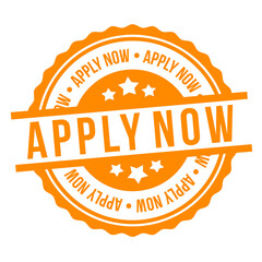 Apply now Badge. Vector Stamp.