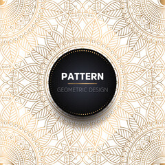 luxury ornamental mandala design background
