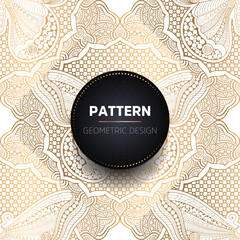 luxury ornamental mandala design background