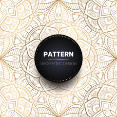 luxury ornamental mandala design background