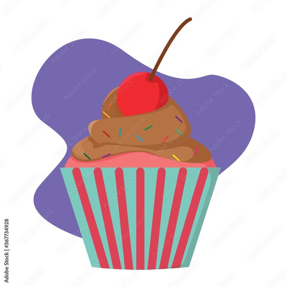 Canvas Prints cupcake