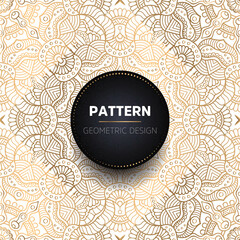 luxury ornamental mandala design background