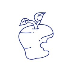 bitten apple