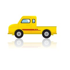 Naklejka premium truck