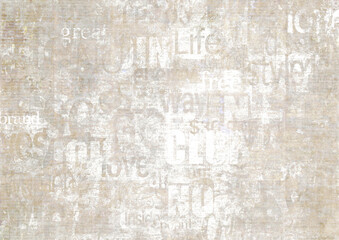 Old vintage grunge newspaper paper texture background.