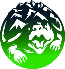 Snapping Turtle with the Mountain Shape Back