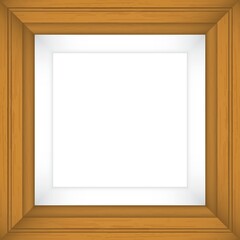 wooden frame