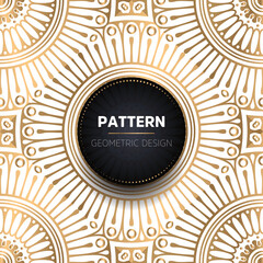 luxury ornamental mandala design background
