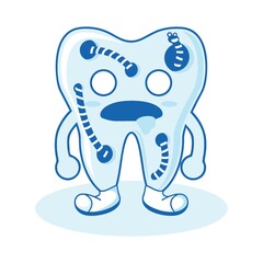 tooth with germs