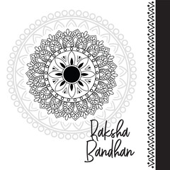 Decorative greeting cards on Rakhi or Raksha bandhan festival