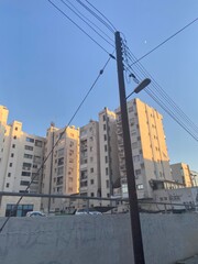 construction site in the city