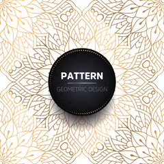 luxury ornamental mandala design background