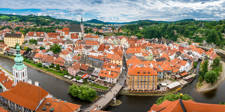 cesky krumlov, czech republic,