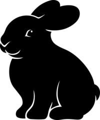 Simple Vector of Bunny (Rabbit)