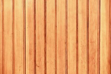 Textura de listones de madera usados de color naranja claro