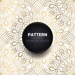 luxury ornamental mandala design background