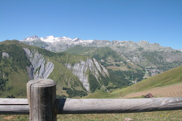 Fototapeta na wymiar Haute Savoie 2020