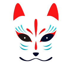 Japanese traditional Fox mask