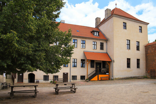 Castle "Friedland" in federal state Brandenburg - Germany