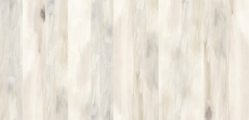 木目の水彩イラスト背景。木の板を合わせた床や天板、壁。