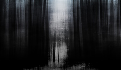 Dark scary horror forest, spooky grunge halloween wallpaper, gloomy background