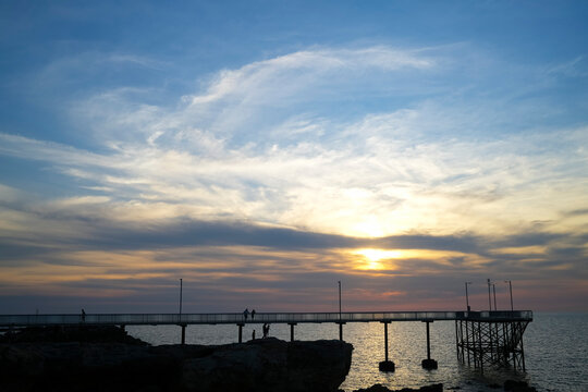 The nightcliff foreshore in Darwin, Northern Territory, Australia
